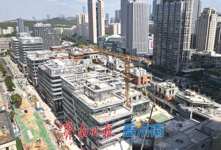 项目强省会｜济南CBD打造低密度商业街区，注入崭新商业活力