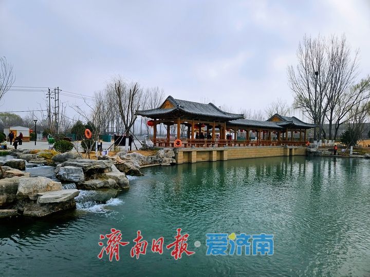 一年四季 泉在济南丨白泉喷涌景如画 公园焕新引客来