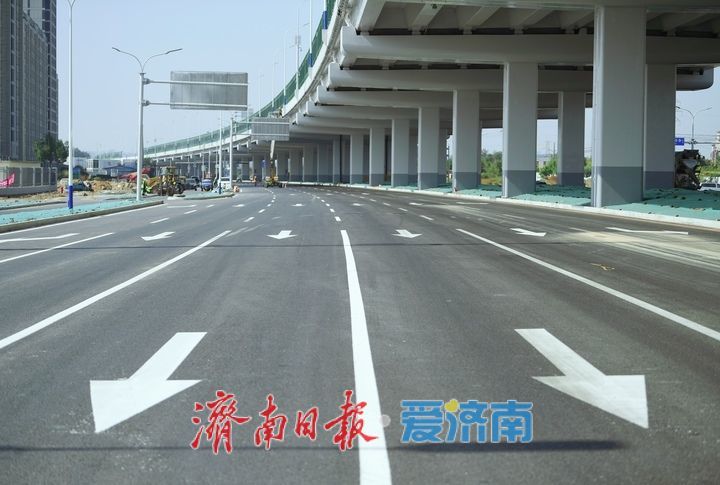 桥下空间全面恢复双向通行，工业北路快速路东延项目即将迎来通车
