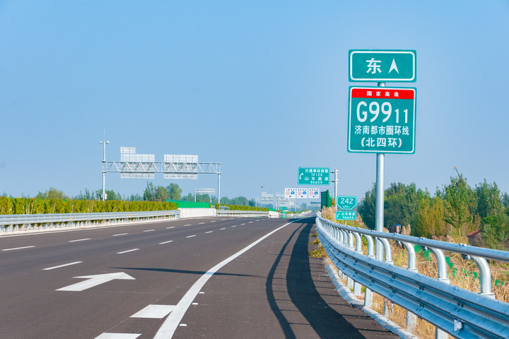 济南绕城高速公路二环线北环段项目将于11月建成通车
