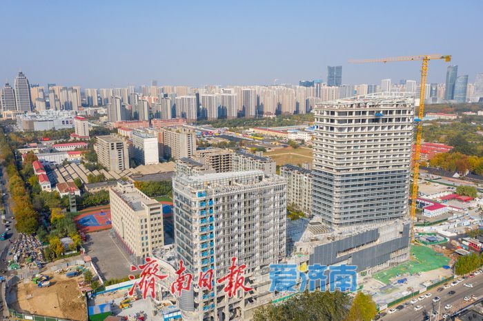 项目强省会｜济南西城新地标加速“成长”，腊山站TOD建设全面提速