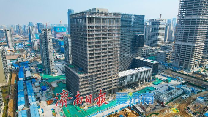 项目强省会丨济南CBD北门户科创地标加速成型