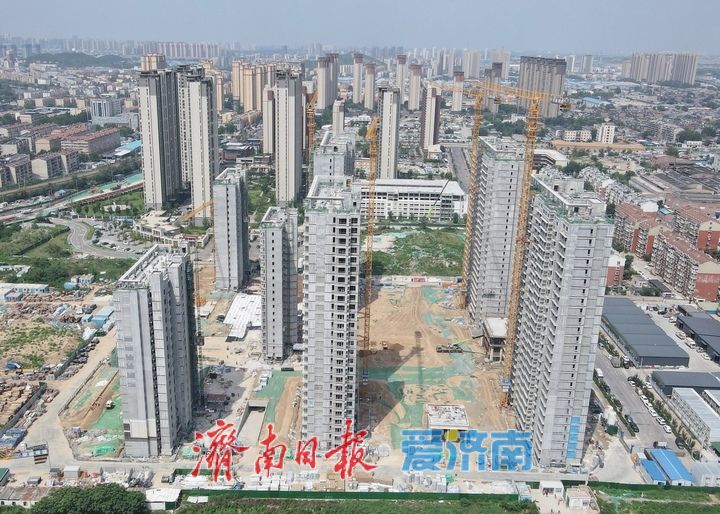 项目强省会｜计划今年底竣工交付，济南这一项目完成主体结构验收