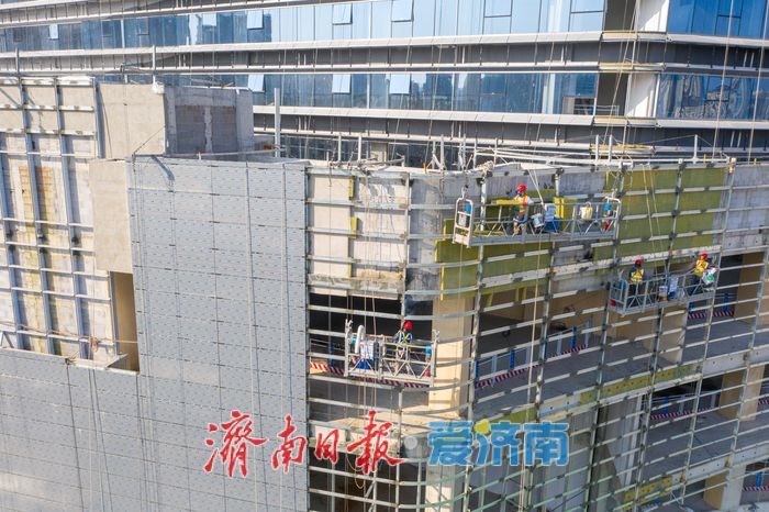 项目强省会｜济南西城新地标加速“成长”，腊山站TOD建设全面提速