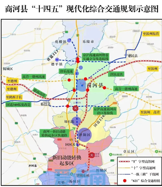 六大高速口、两大铁路站、一座航空枢纽！商河交通网络全面升级