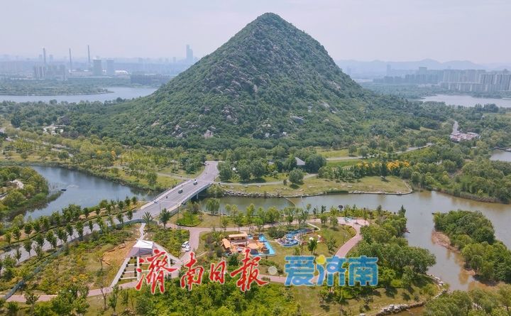 济南华山湖畔新添滨水亲子空间