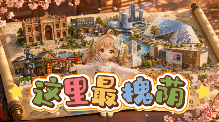 槐荫发布文旅数字人“槐小游”与首个“炫楼”，点亮数智新文旅