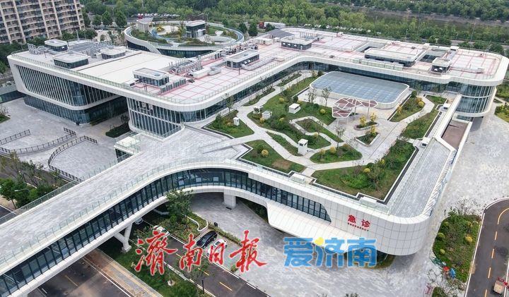 “空中花园”打造有温度的人文疗愈空间，济南医院迁建项目具备竣工交付条件