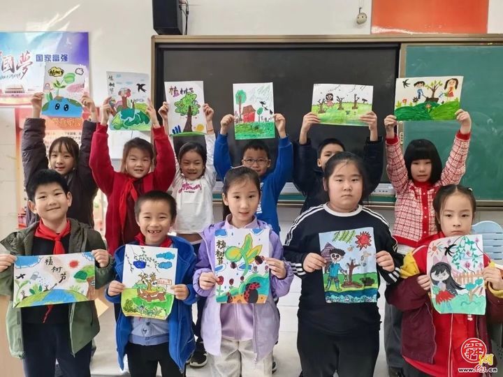 春光作序 植此新绿——济南市历下区龙奥学校植树节主题活动