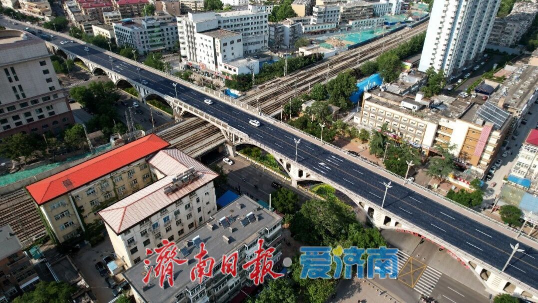 出行有变化！济南这座天桥开始维修改造