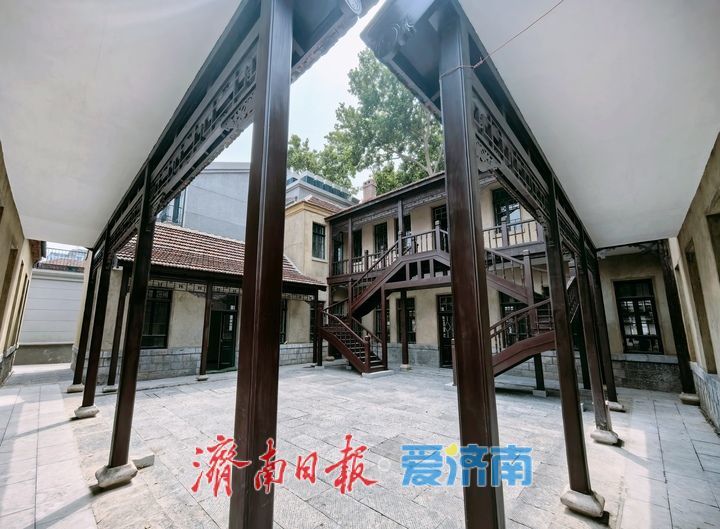 济南老商埠小洋楼修缮完工，再添一处历史建筑活化样本