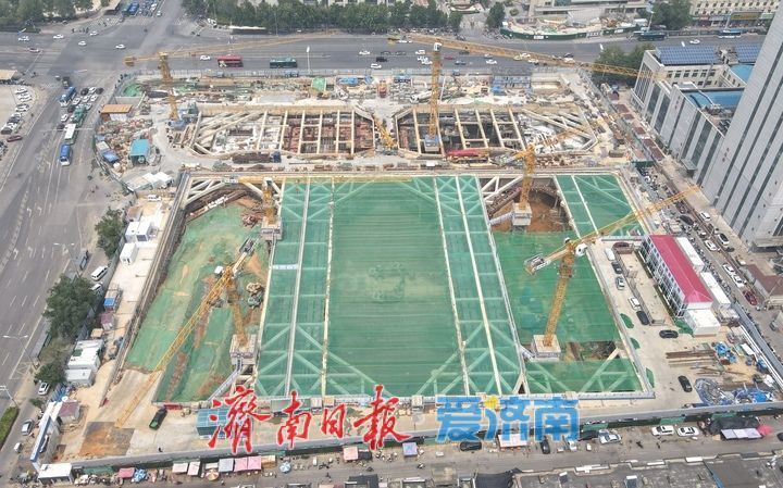 济南市立五院轨道交通TOD综合体项目打造立体化城市新地标