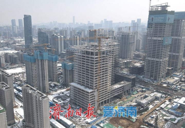 项目强省会｜济南CBD“北门户”项目建设有序推进