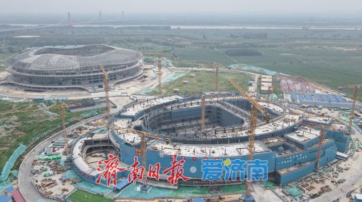项目强省会｜济南黄河体育中心项目三大场馆进入装修阶段