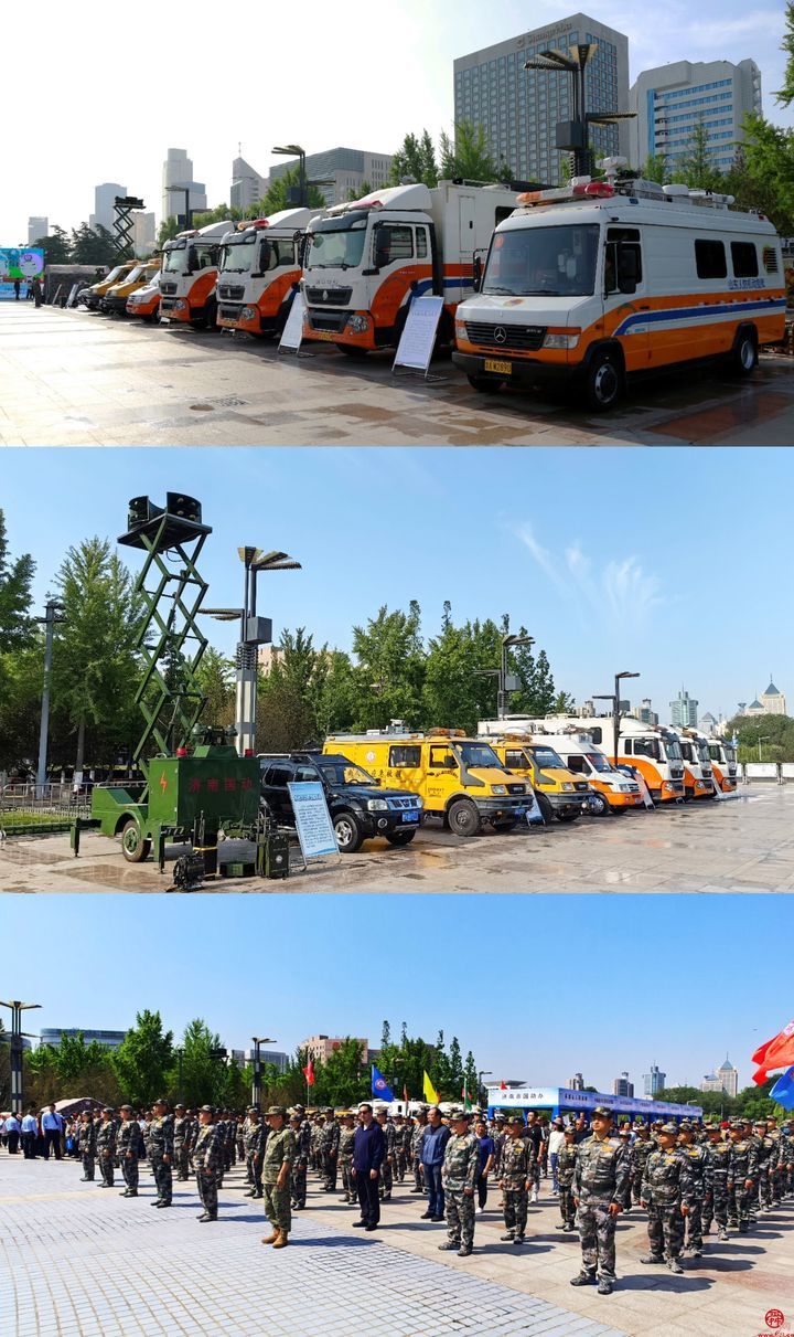 山东省暨济南市防空警报试鸣暨“金盾-2024”人民防空紧急疏散演练成功举行