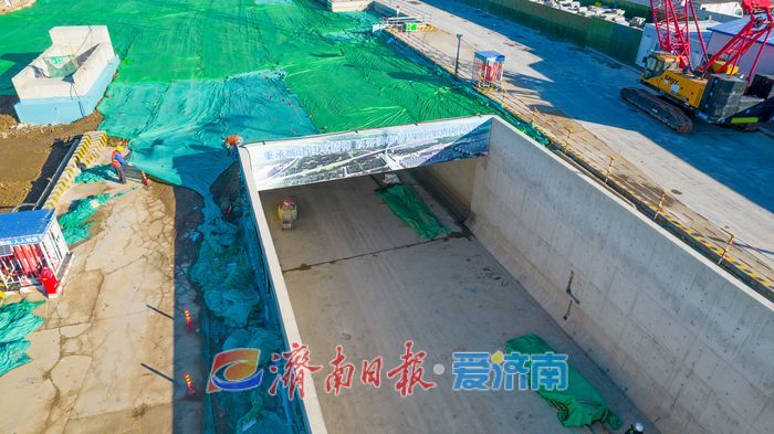 项目强省会｜黄岗路穿黄隧道建设如火如荼，雏形初现