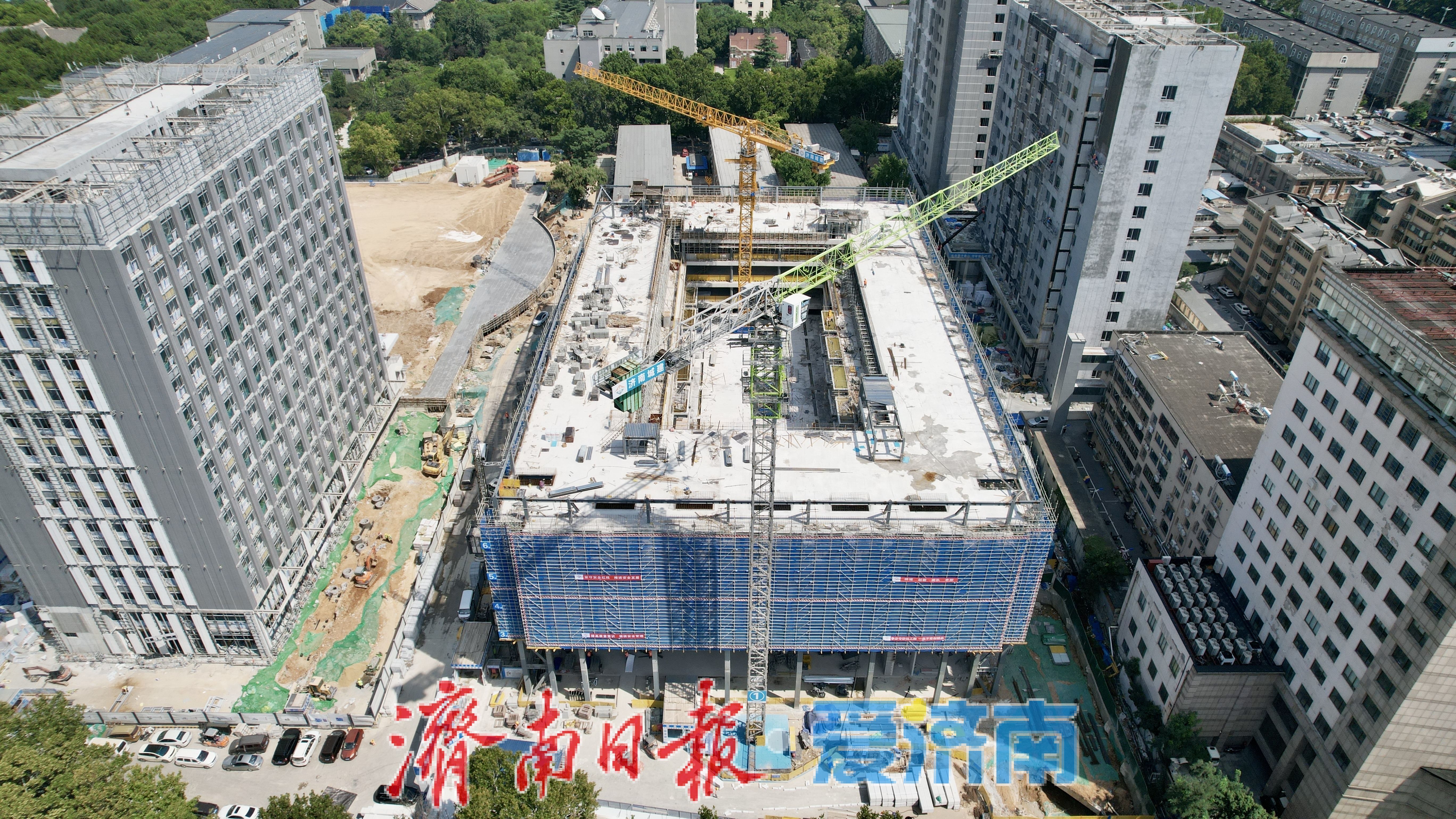 项目强省会｜基建升级焕新校园风貌 山师千佛山校区重点项目建设提速增效