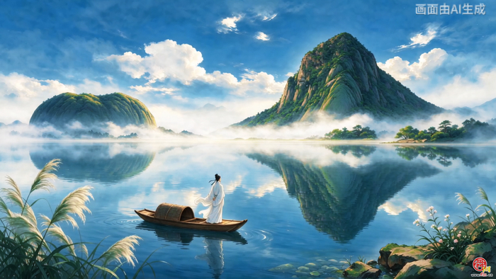 水墨丹青济南府