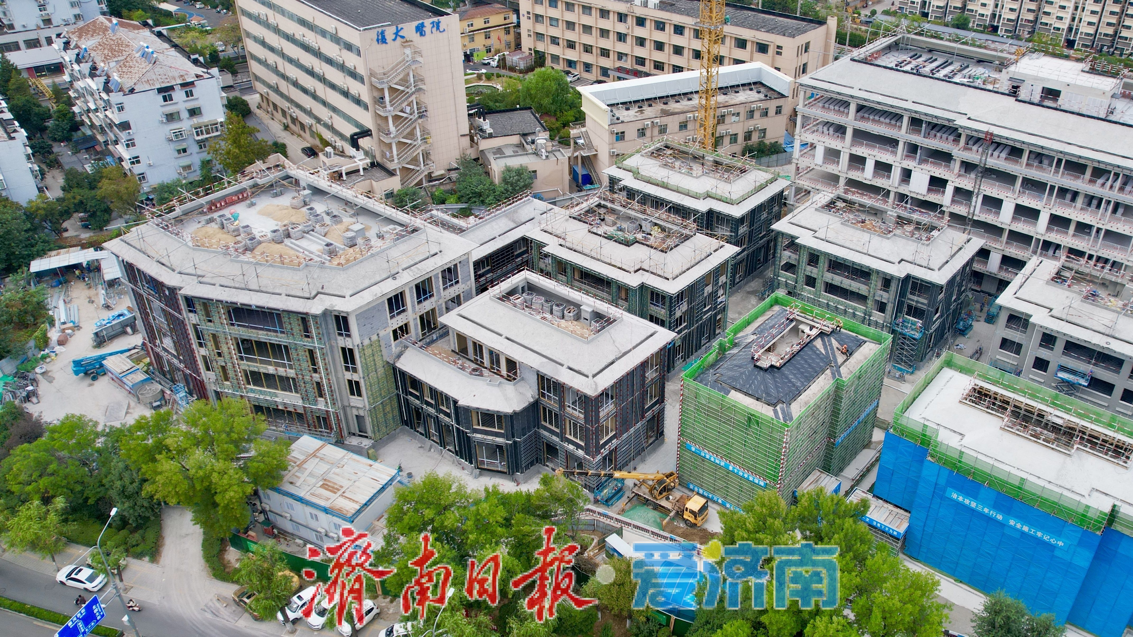 项目强省会｜济南角楼庄A地块项目稳步推进 大明湖畔将添城市更新新地标