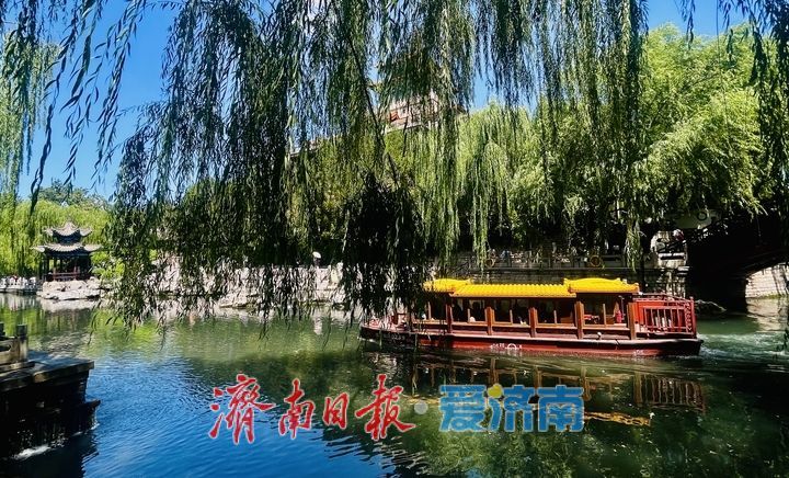 一年四季 泉在济南丨暑期亲泉纳凉 黑虎泉畔人气旺