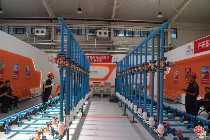 “热”练赛场 “投”入全力｜济南能源产研基地办赛尽显专业范