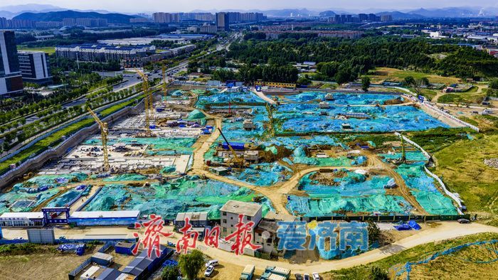 济南国际医学中心安置六区项目稳步推进 民生安居工程建设提速