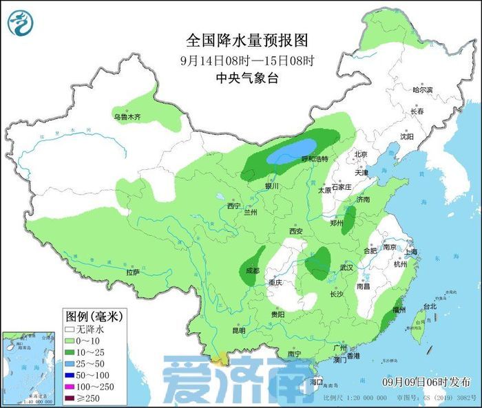局地中雨+大风+降温10℃！本周济南连续6天都有雨，具体时段发布
