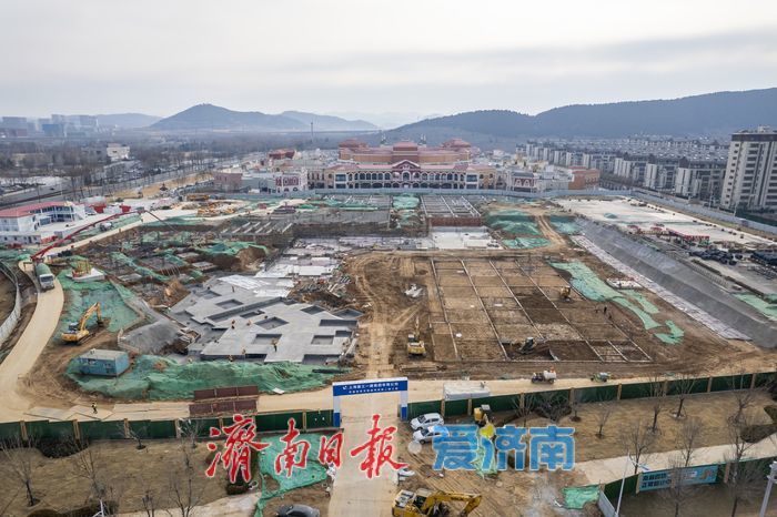 项目强省会｜打造自然活力新秀场！济南高新百联奥莱二期项目稳步推进