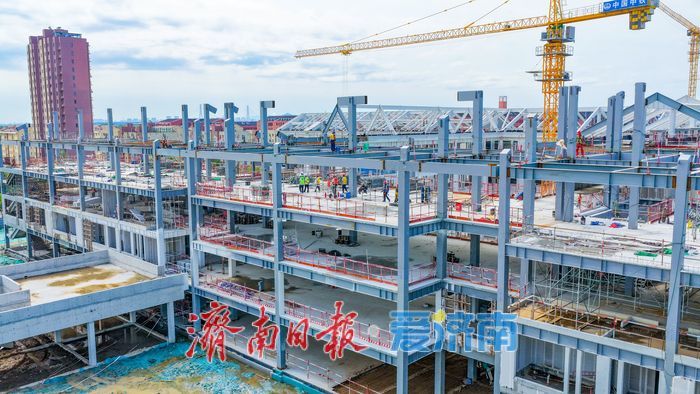 济南黄河北优质教育项目提速 省实验中学鹊华校区小学部雏形初现