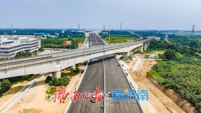 40 公里东西向快速大通道成型！济南工业北路东延提速建设