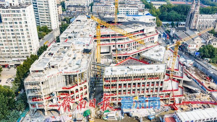 济南洪楼1905项目建设招商同步提速 老牌商圈迎来迭代新生