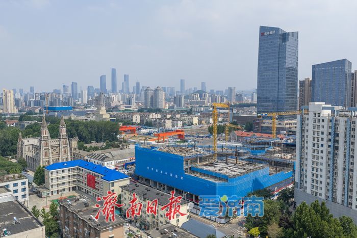 施工招商双线齐发力，洪楼1905项目全速攻坚，洪楼商圈蓄势焕新