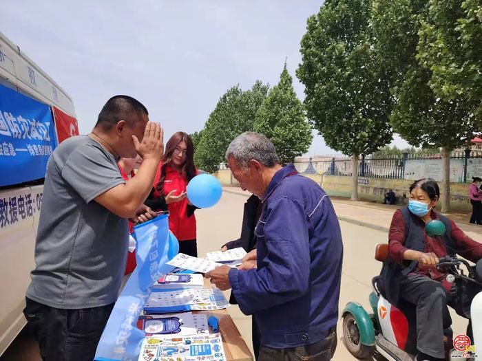 防灾于未萌 减患于日常 普集街道社工站开展防灾减灾日宣传活动