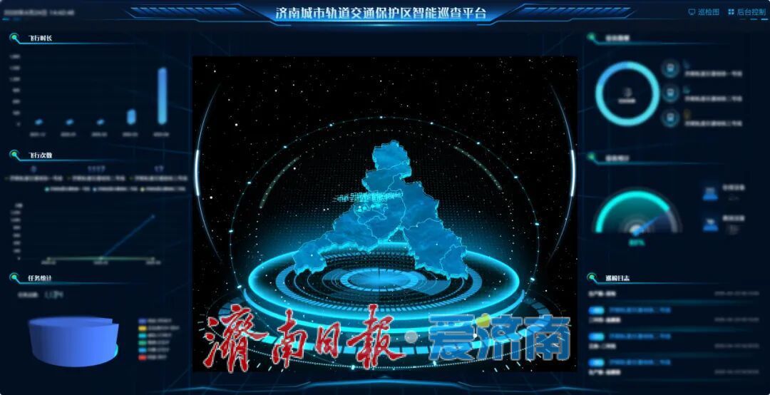 空中+地面！济南地铁高空“巡检员”上线
