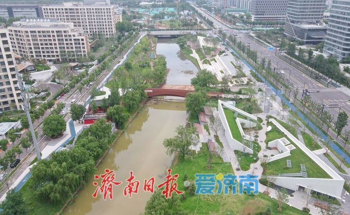 项目强省会｜综合提升换新颜，济南杨家河公园部分区域向市民开放
