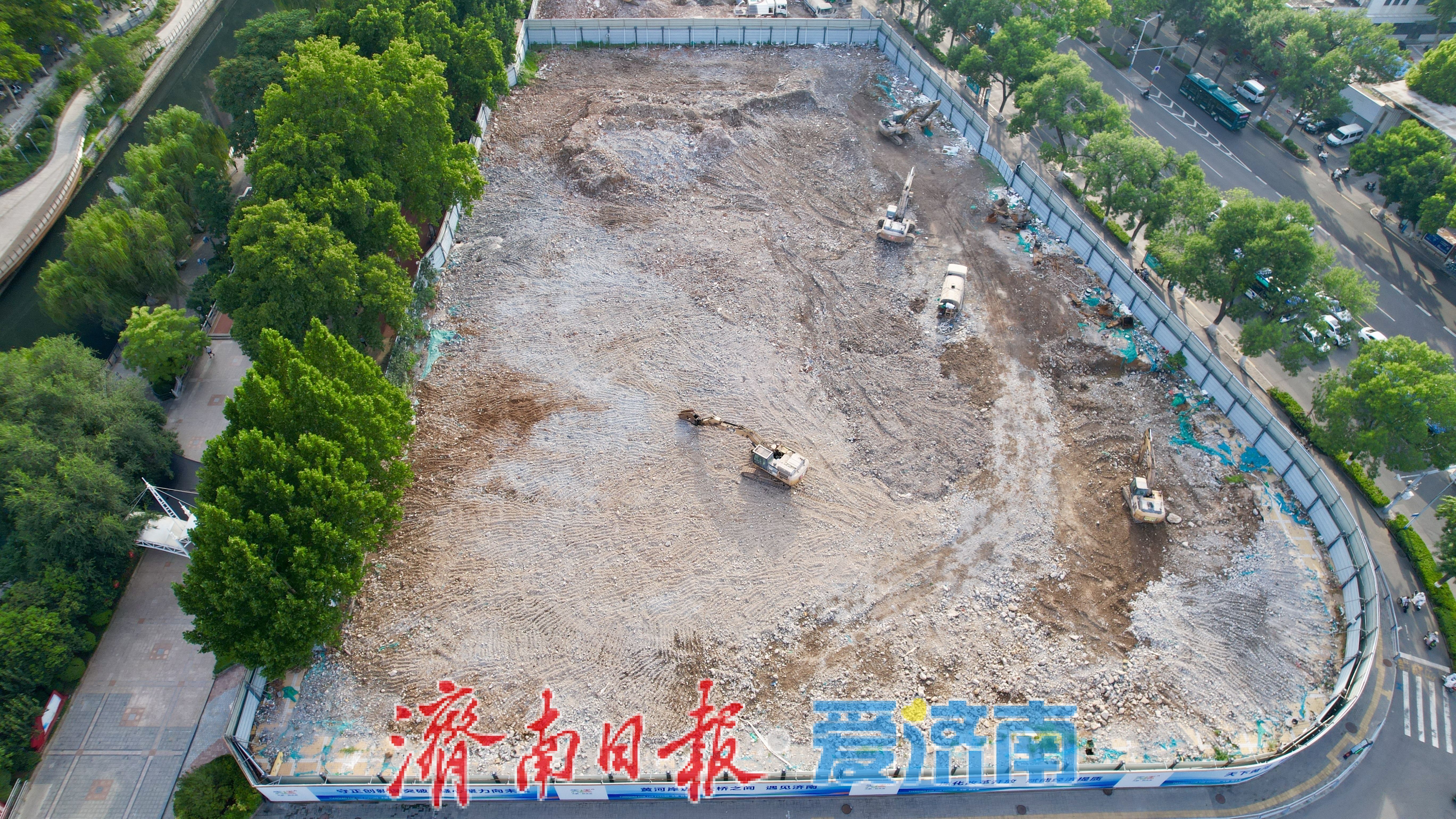项目强省会｜济南成丰桥片区更新攻坚再获突破，原天桥区体育馆拆除工程基本完工