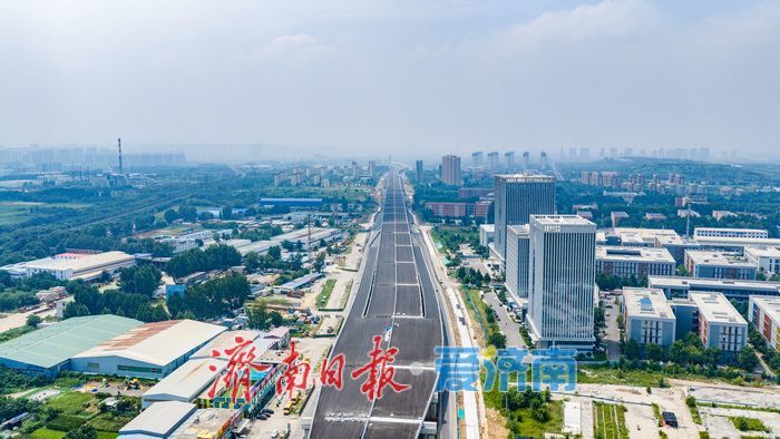 40 公里东西向快速大通道成型！济南工业北路东延提速建设