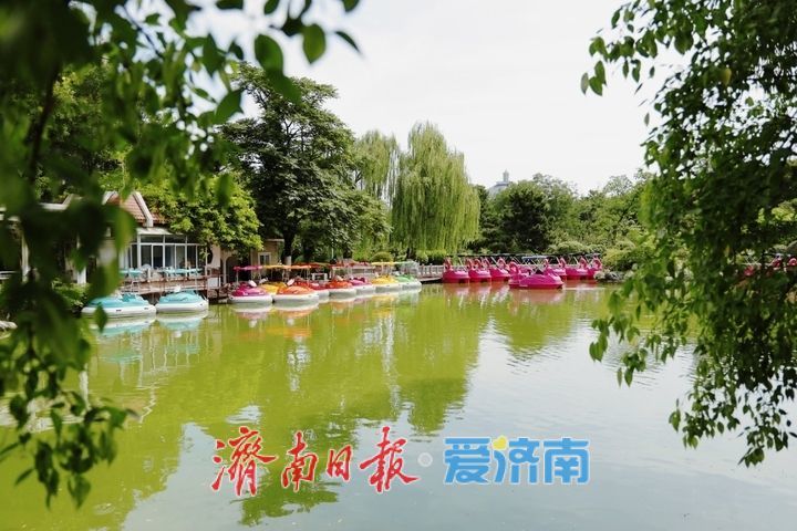 漫步公园 市民乐享秋日休闲时光