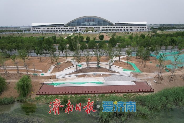 项目强省会｜济南龙脊河公园改造工程有序推进，预计7月中旬以崭新面貌开放