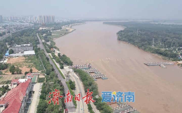 最大流量已过境，黄河济南泺口段流量回落平稳