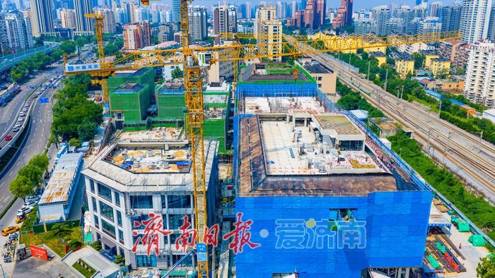 紧邻大明湖！济南角楼庄A地块加快建设，老城迎来全新商业街区