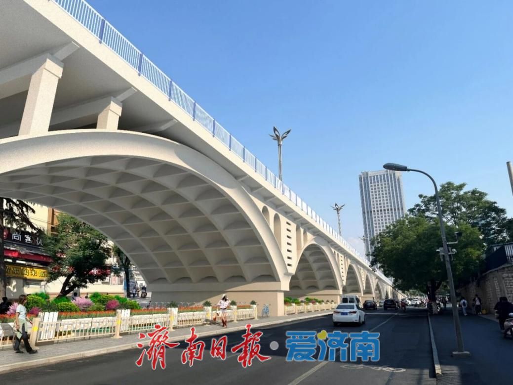 出行有变化！济南这座天桥开始维修改造