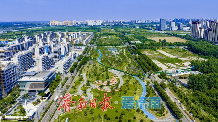 华山—白泉廊道西段成形 东站新城再添生态运动新地标