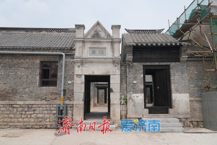 一年四季 泉在济南丨济南上新街老院落修缮焕新 院落连通添绿意