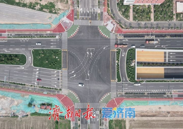 项目强省会｜新建收费站完工，济南济泺路北延黄河隧道展新貌