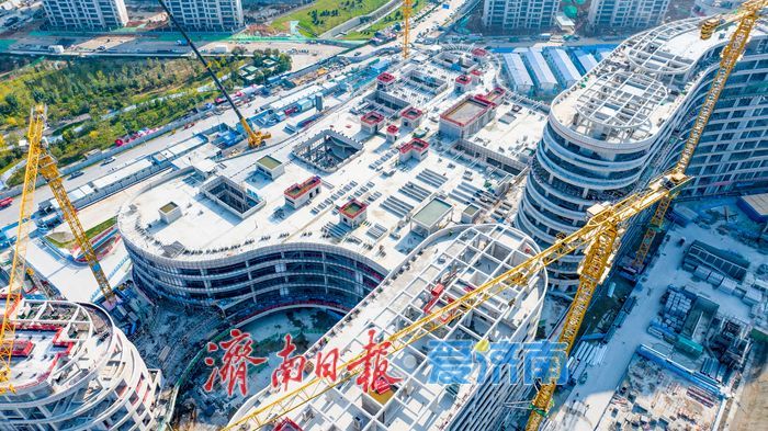 项目强省会｜济南“南城”健康新引擎！济南市第一人民医院新院区拔地而起