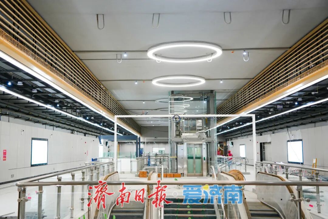 济南轨道交通6号线西段建设加快推进，站内实景抢先看啦！