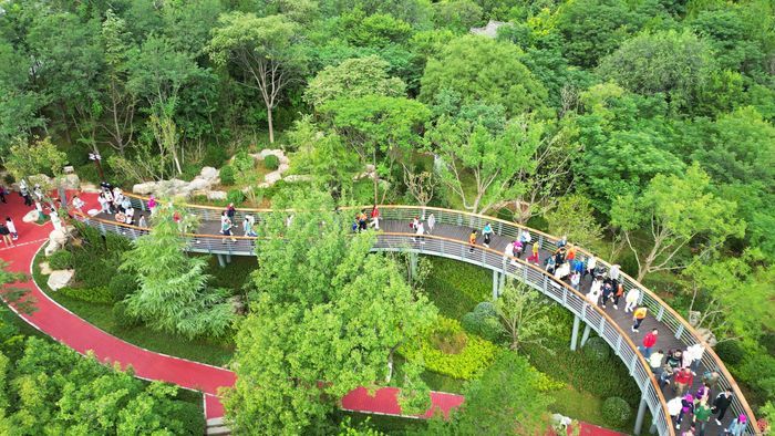 千佛山—佛慧山无障碍绿道今启用！邀“一城山色·登山打卡”活动近千市民见证