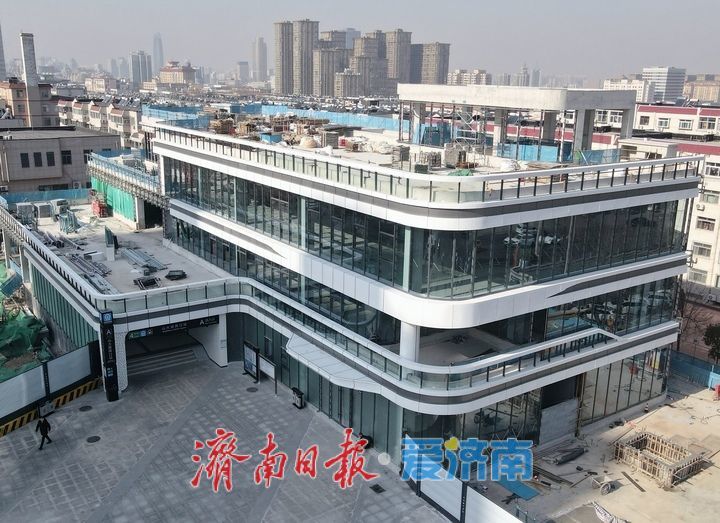 济南首个轨交地下TOD综合体项目立体商业空间亮相