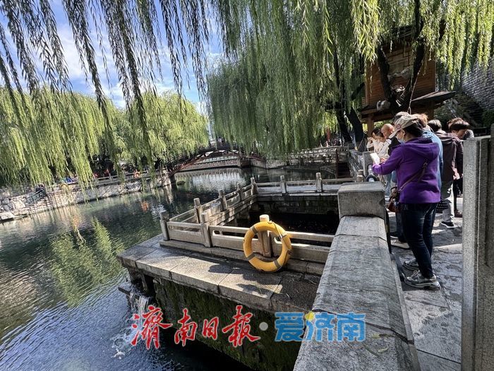 一年四季 泉在济南丨黑虎泉水位创新高 玛瑙泉瀑布惹人醉
